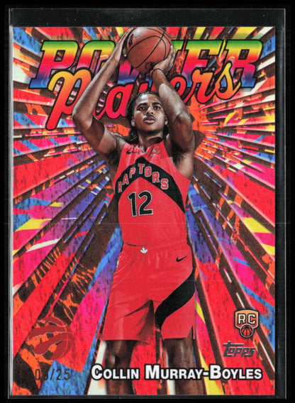 Collin Murray-Boyles RC /25 Orange Foil Power Players