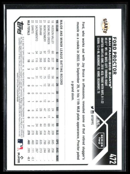 Ford Proctor RC Green Crackle /499