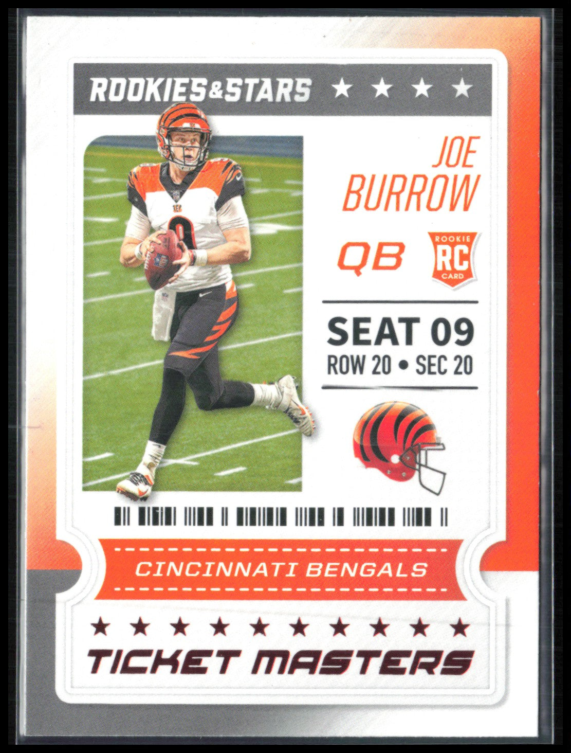 Joe Burrow RC Ticket Masters