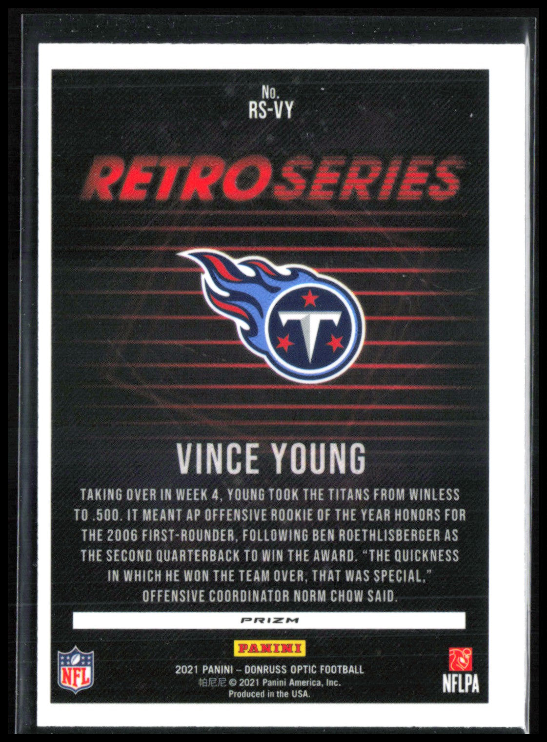 Vince Young Holo