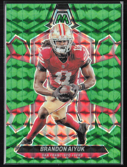Brandon Aiyuk Green Mosaic
