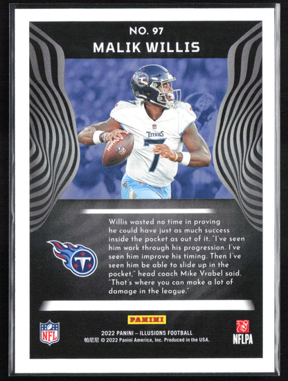 Malik Willis RC Stardust