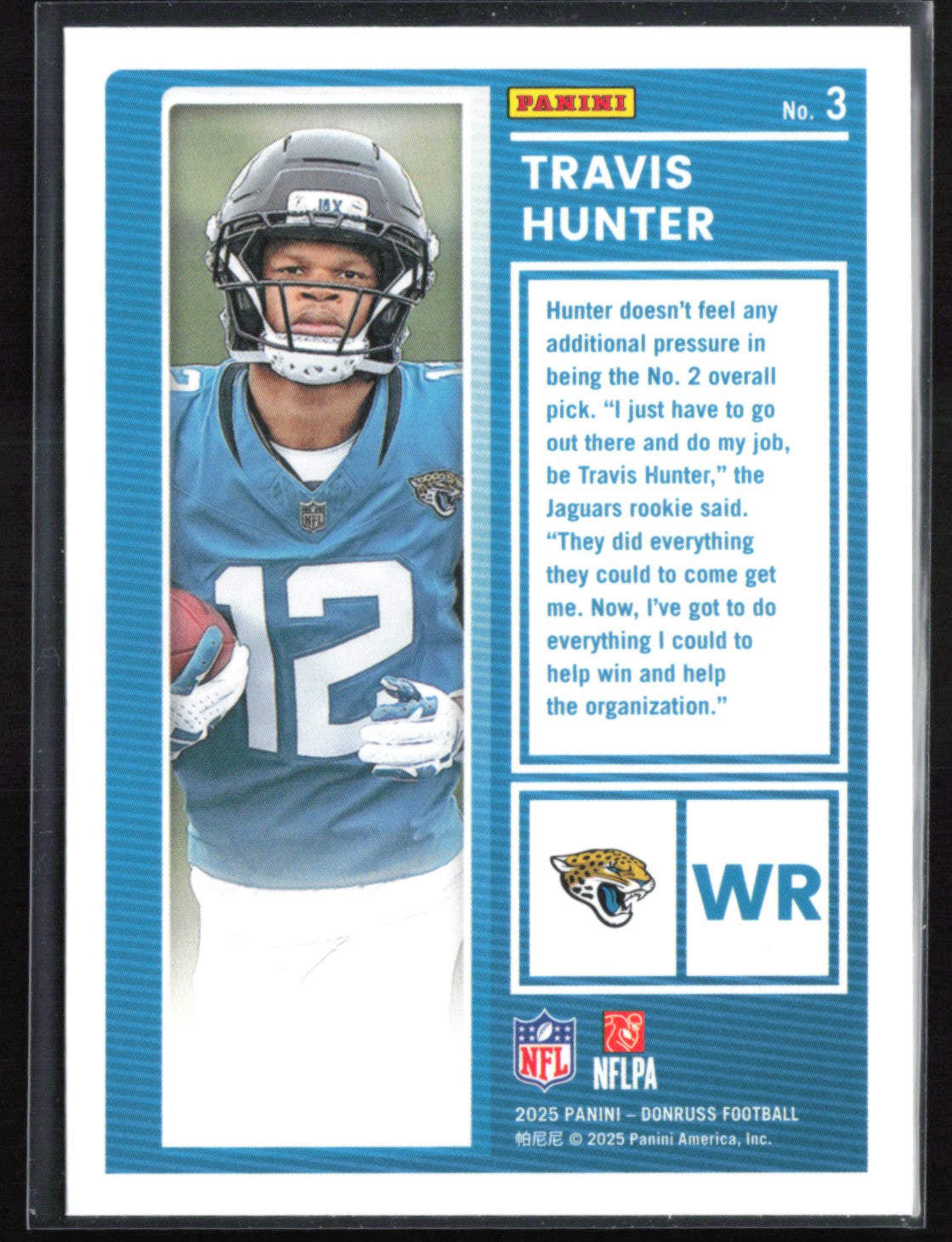 Travis Hunter RC The Rookies