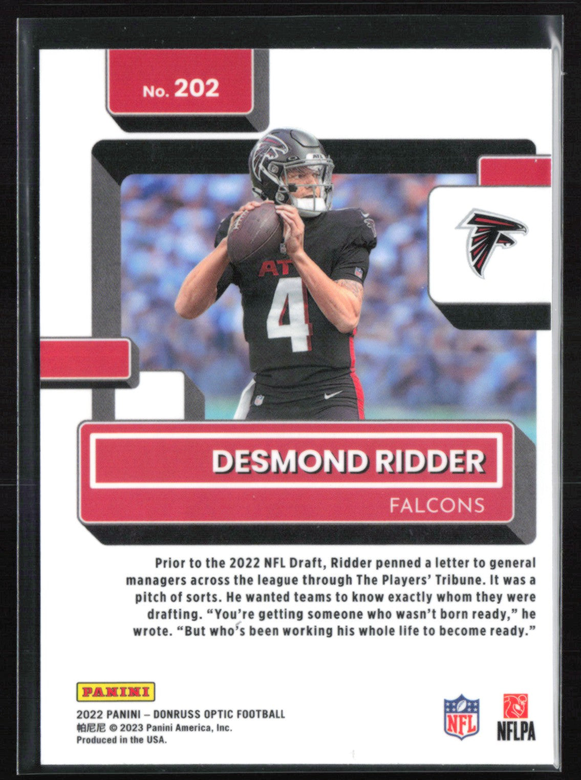 Desmond Ridder RC