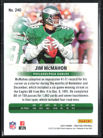 Jim McMahon Xtra Points