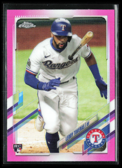 Leody Taveras RC Pink Refractor