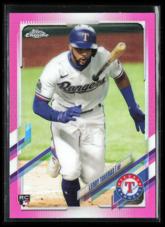 Leody Taveras RC Pink Refractor