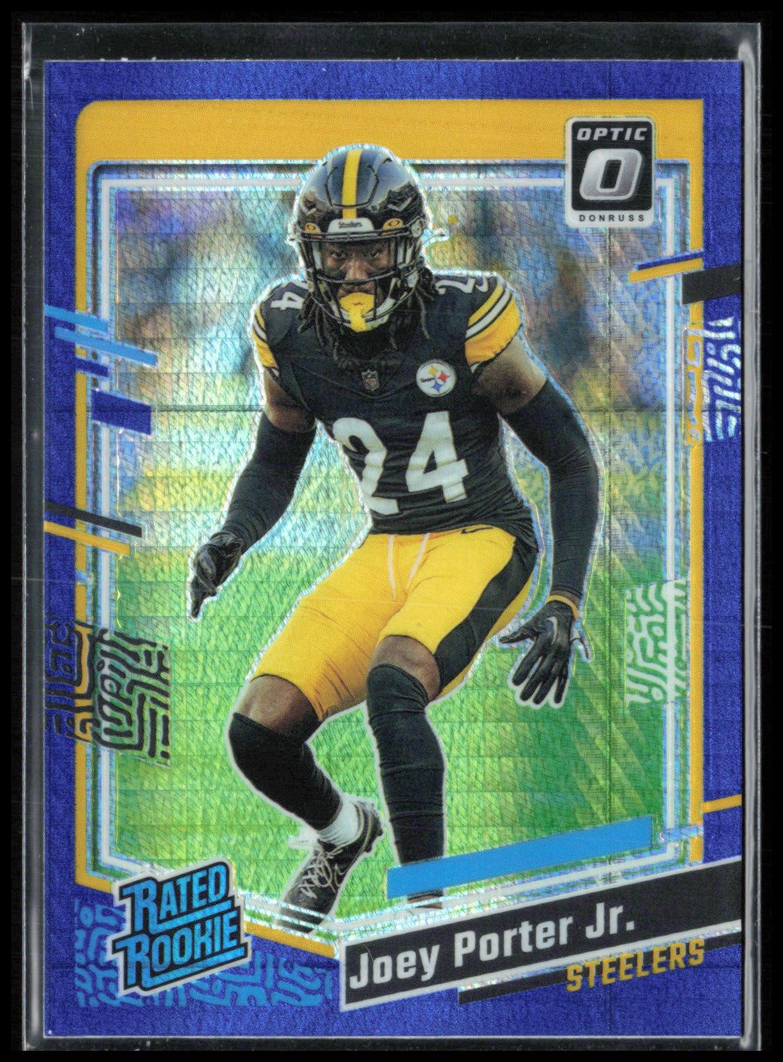 Joey Porter Jr. RC Blue Hyper