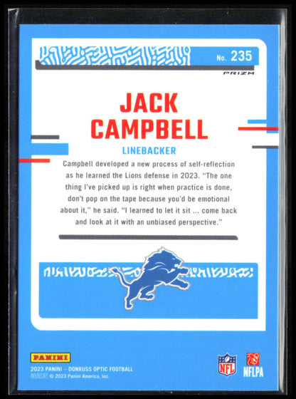 Jack Campbell RC Holo
