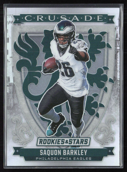 Saquon Barkley Crusade Holo
