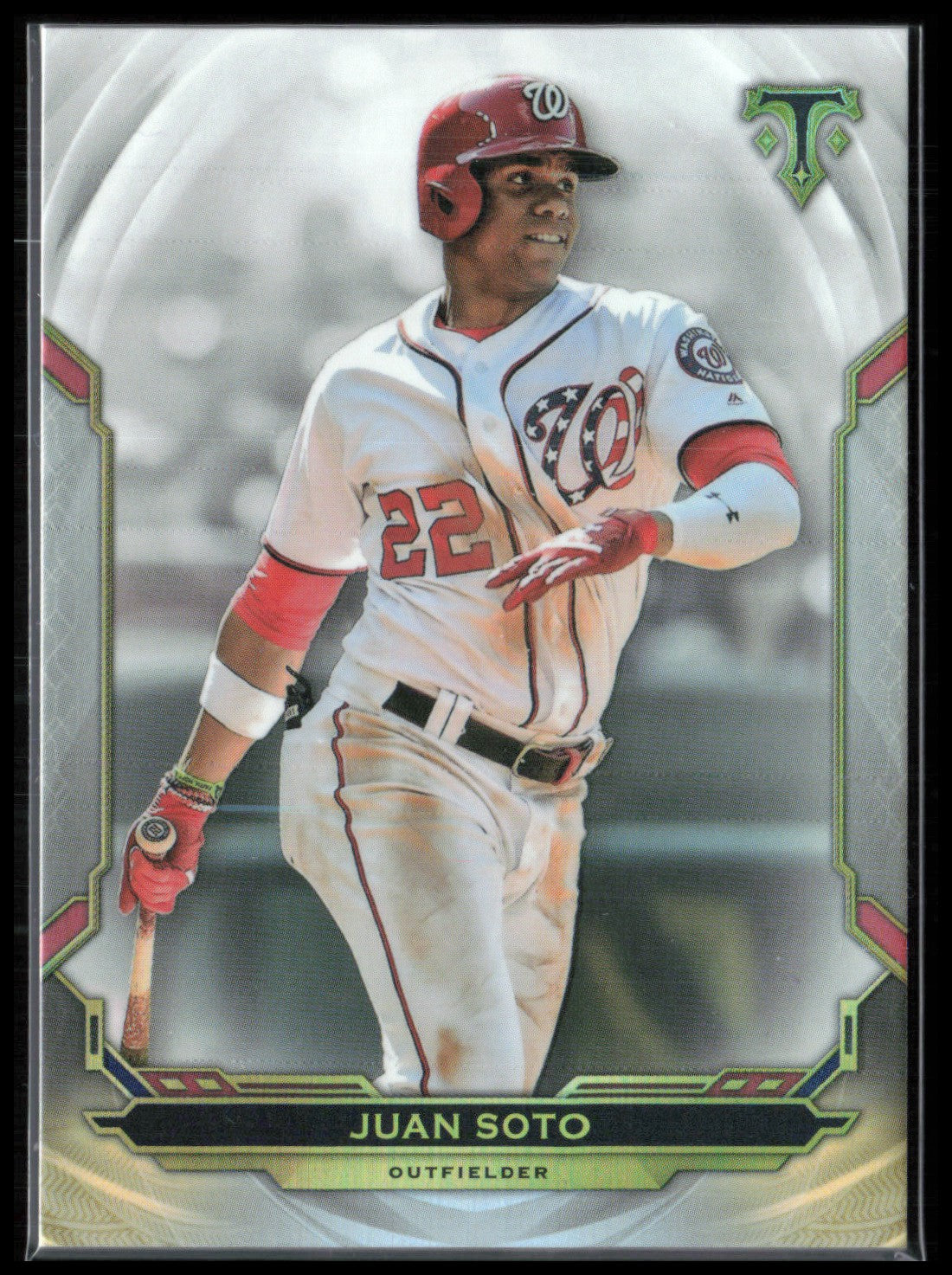 Juan Soto 2019 Topps Triple Threads