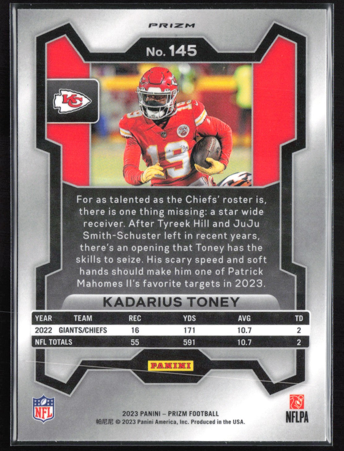 Kadarius Toney Orange Ice