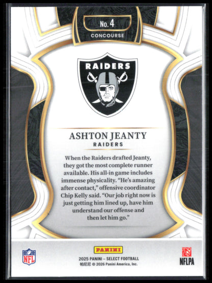 Ashton Jeanty RC Concourse