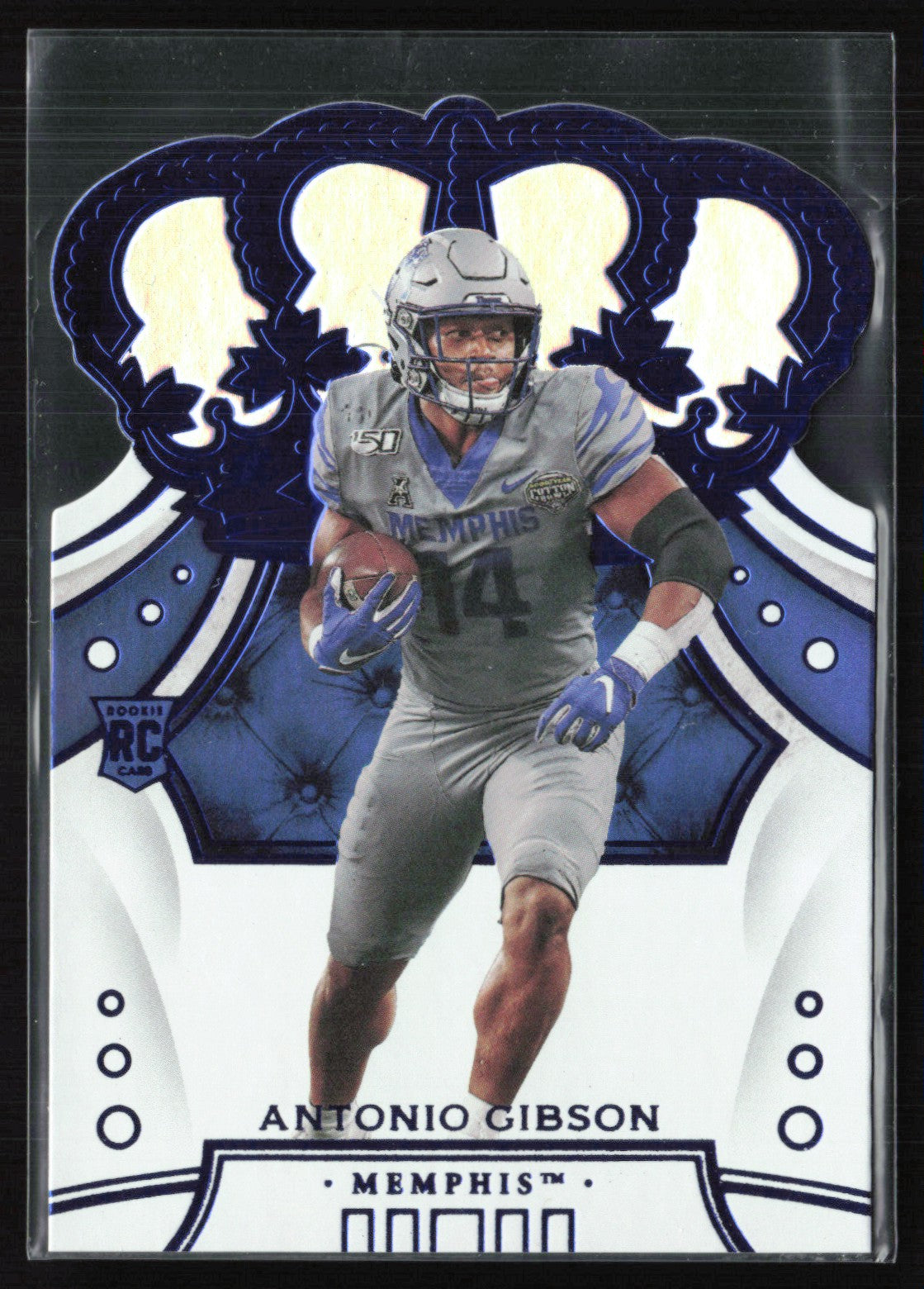 Antonio Gibson RC Blue Die-Cut
