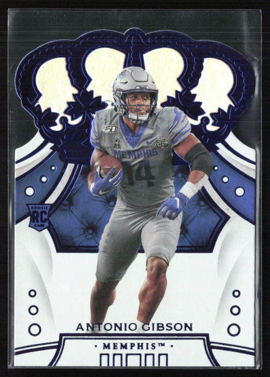 Antonio Gibson RC Blue Die-Cut