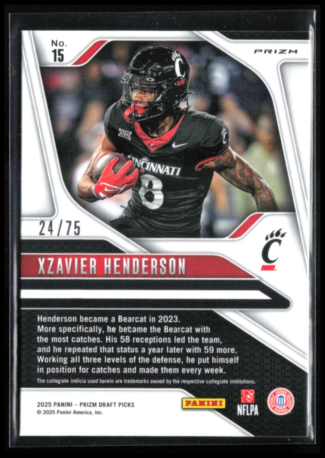 Xzavier Henderson RC Orange Pulsar /75