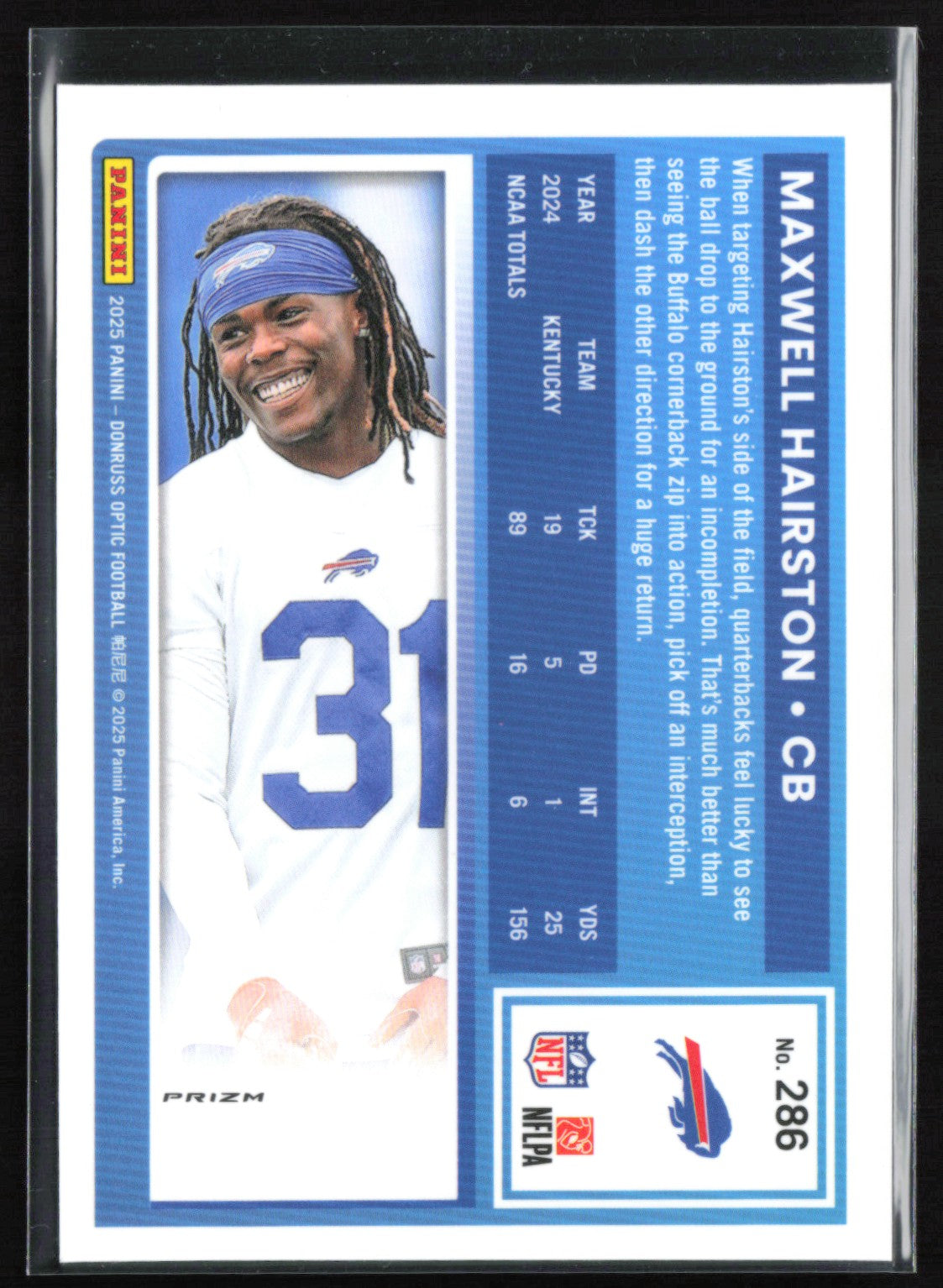 Maxwell Hairston RC Stars