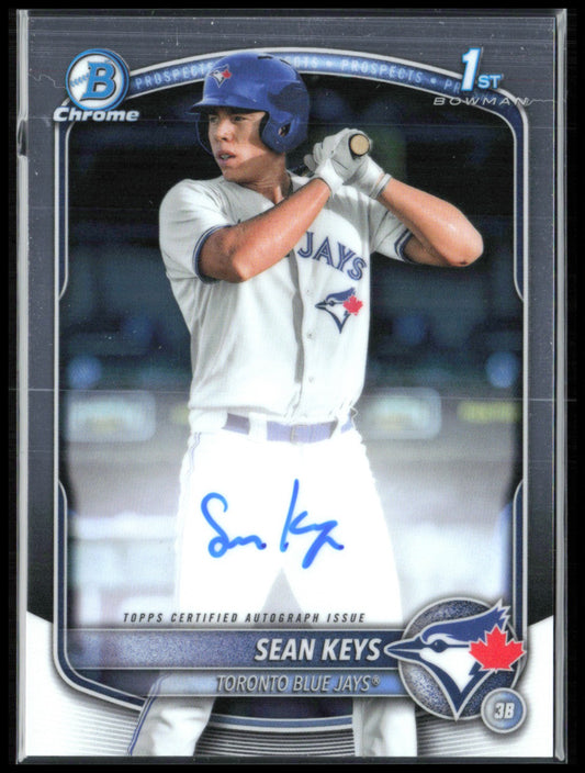 Sean Keys 1st Bowman Auto