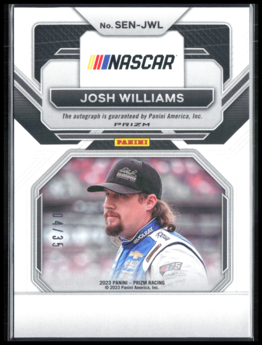 Josh Williams Auto RWB /35 2023 Prizm Racing