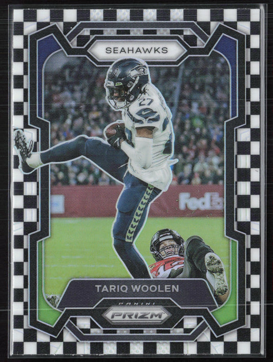 Tariq Woolen B&W Checkerboard