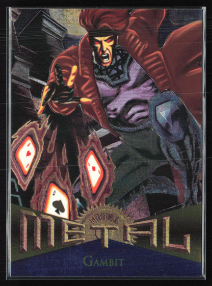 Gambit 1996 Marvel Metal