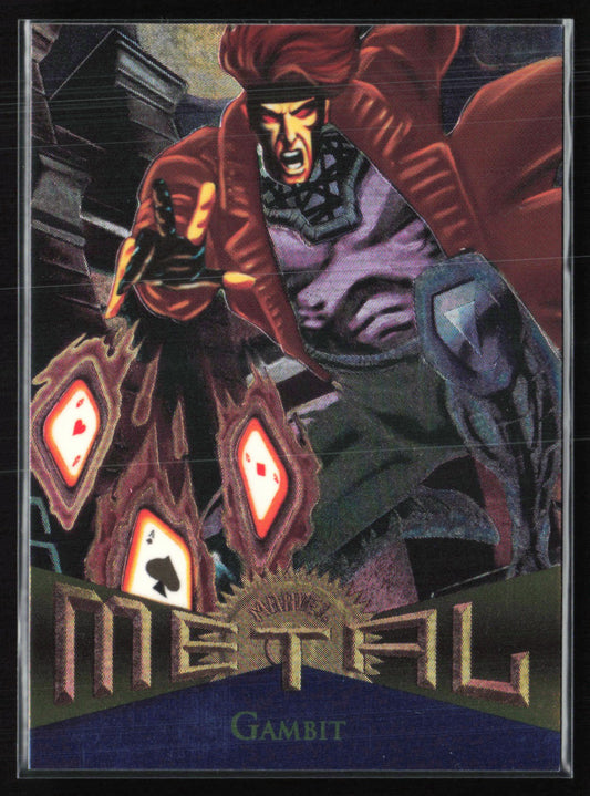 Gambit 1996 Marvel Metal