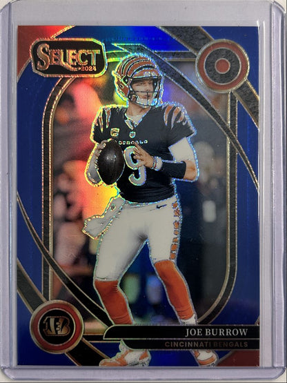 Joe Burrow Blue Prizm /99 Club Level 2024 Select