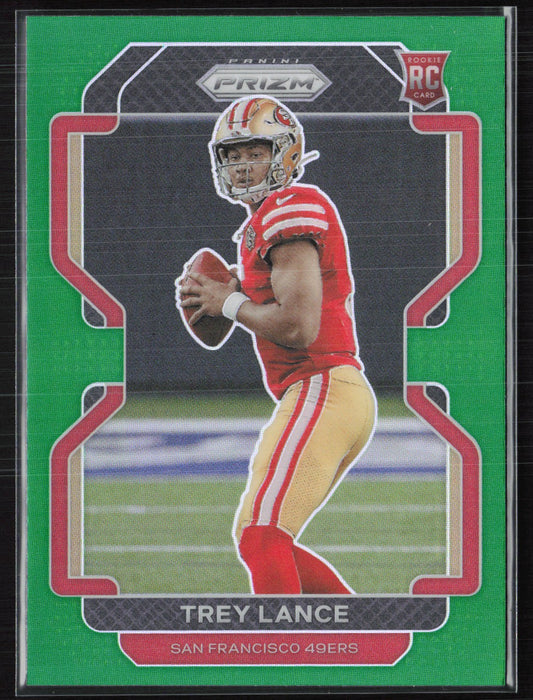 Trey Lance RC Green Prizm