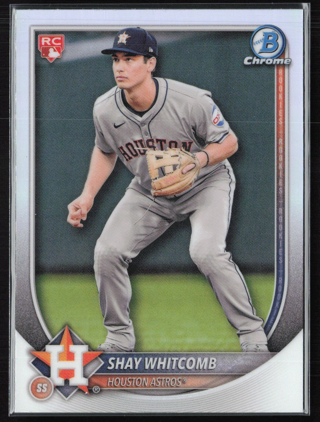 Shay Whitcomb RC Red Rookie Logo