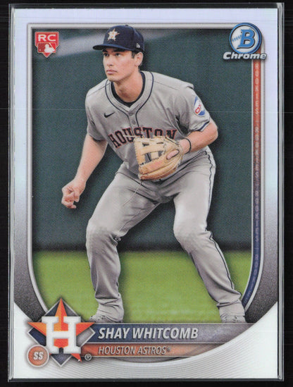 Shay Whitcomb RC Red Rookie Logo