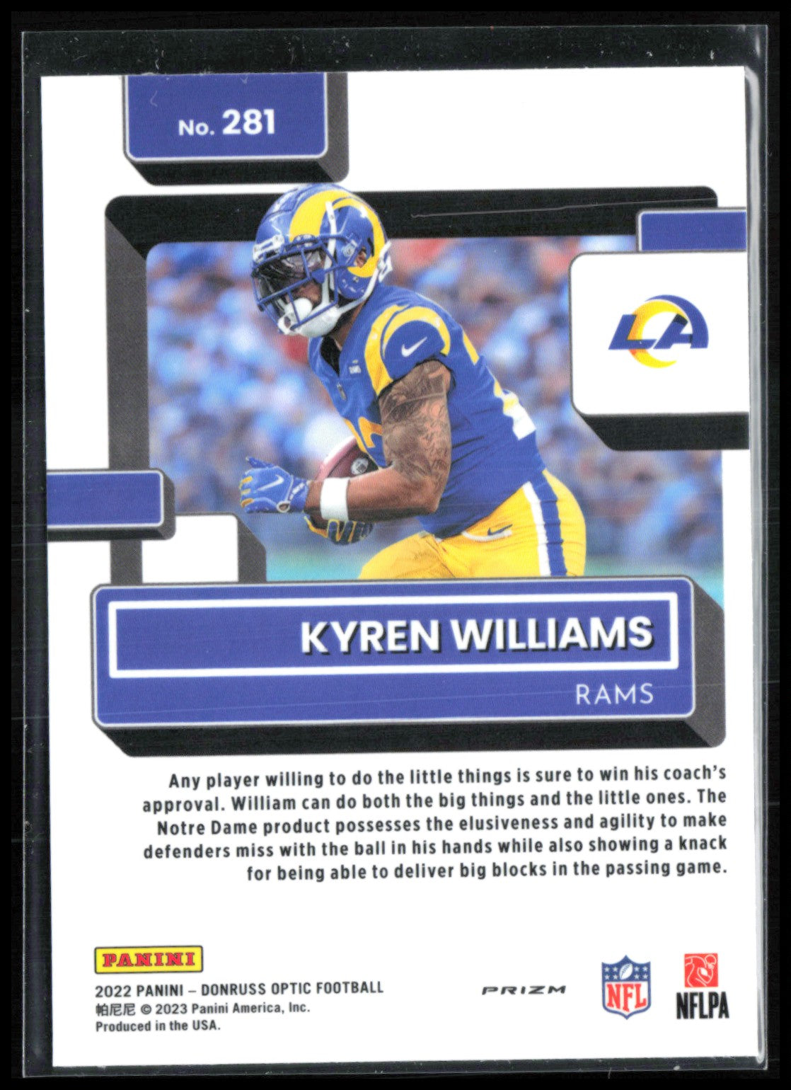 Kyren Williams RC Purple Shock