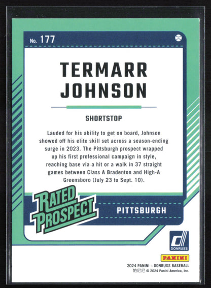 Termarr Johnson Prospect Red Blue