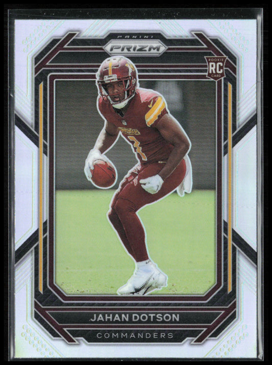 Jahan Dotson RC Silver