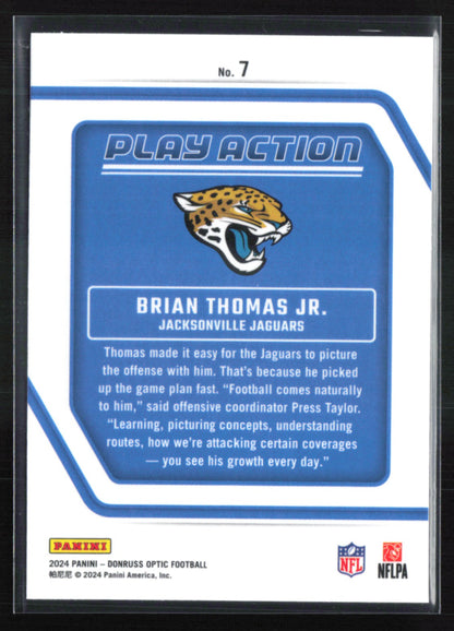 Brian Thomas Jr. RC Play Action