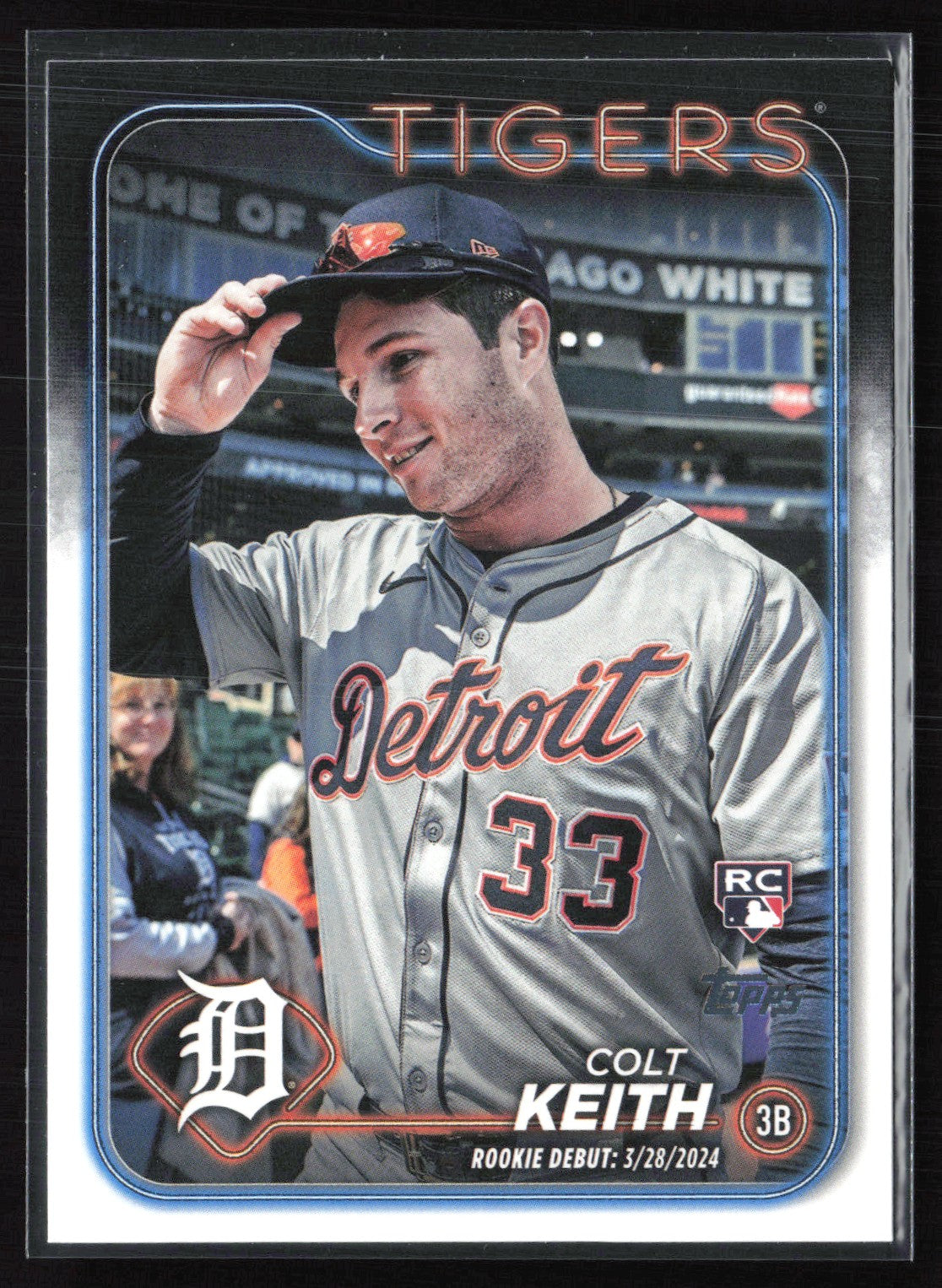 Colt Keith RC Debut