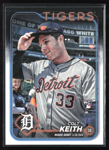 Colt Keith RC Debut