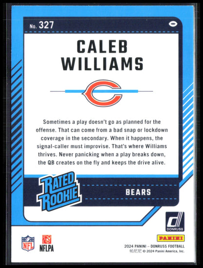 Caleb Williams RC Rated Rookie