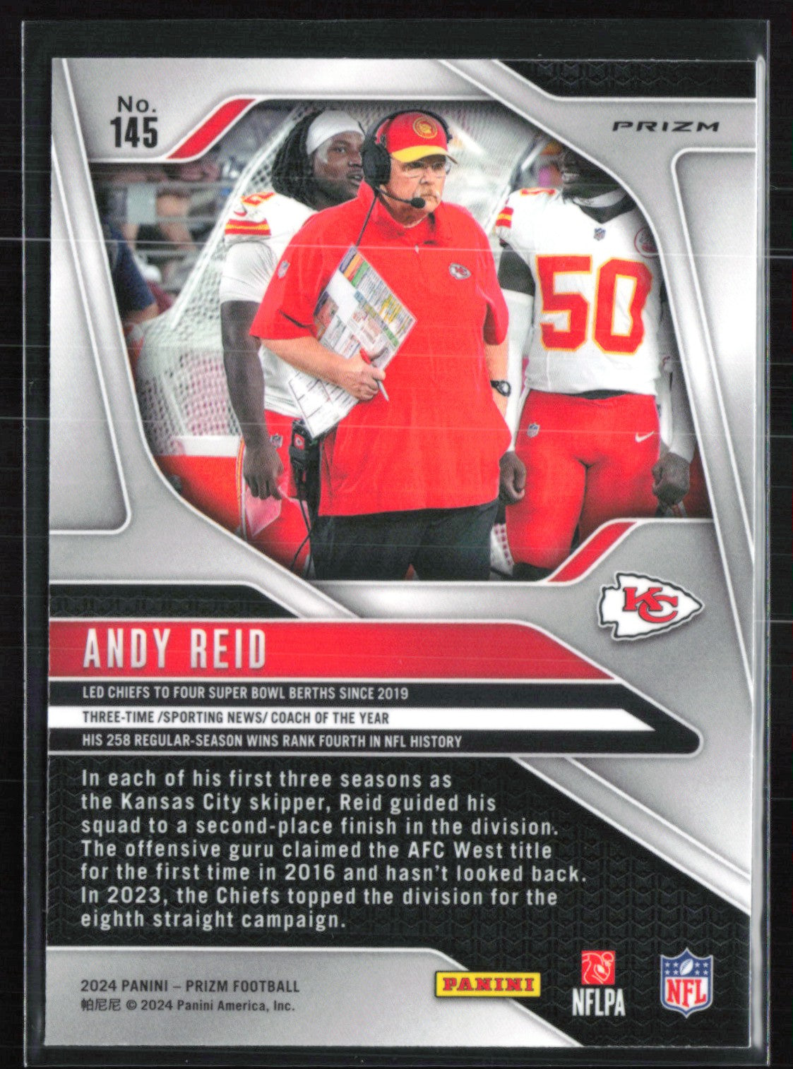 Andy Reid Green Prizm