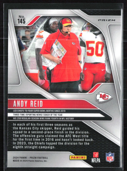 Andy Reid Green Prizm