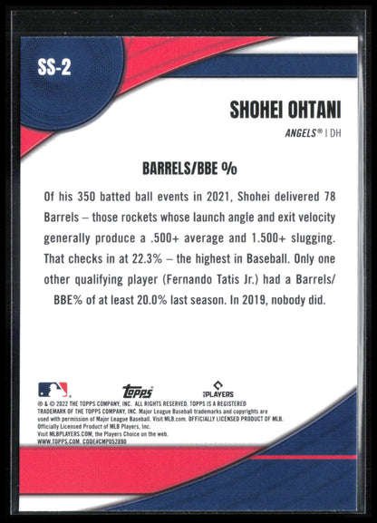 Shohei Ohtani 2022 Topps