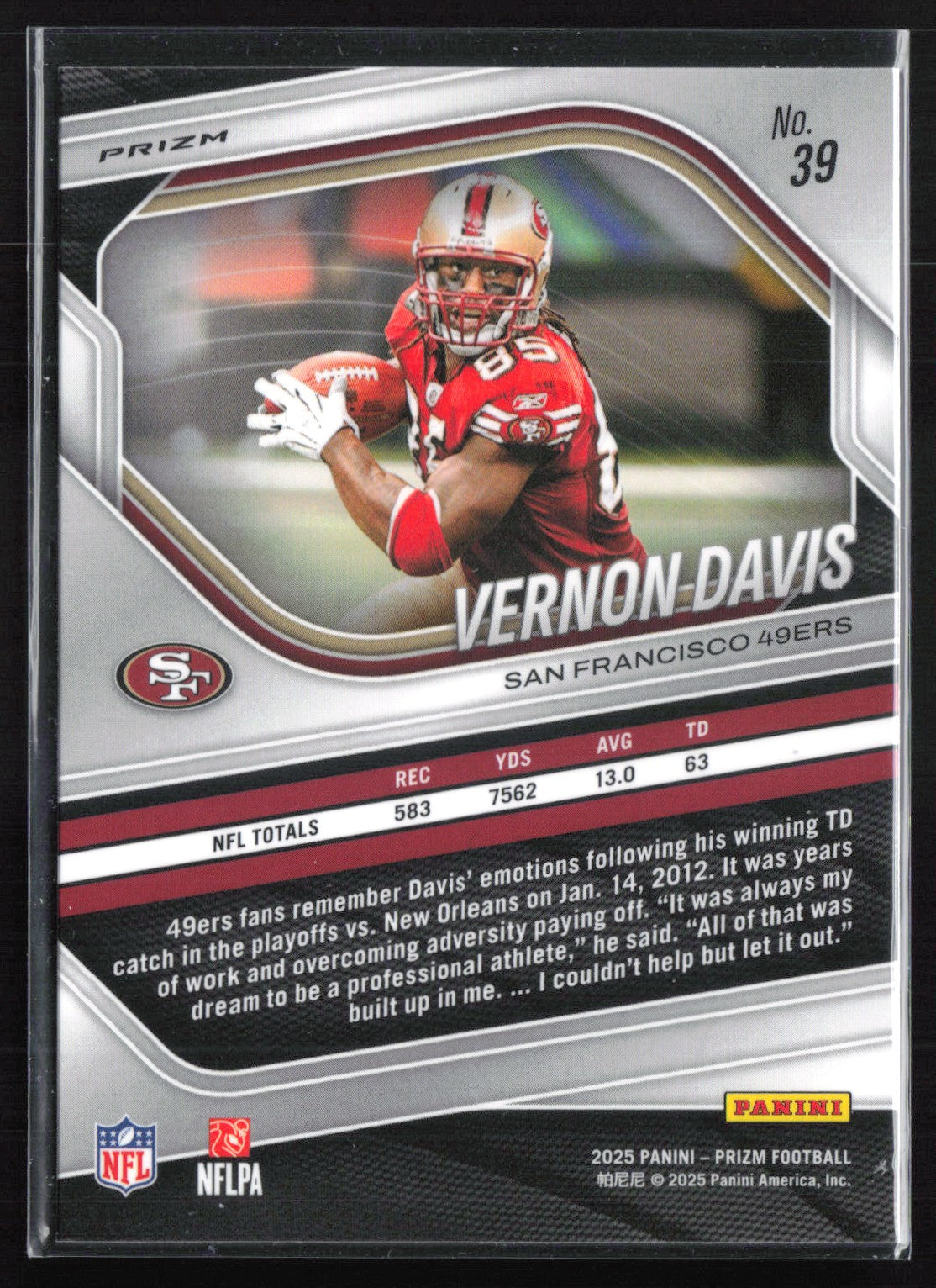 Vernon Davis Lazer