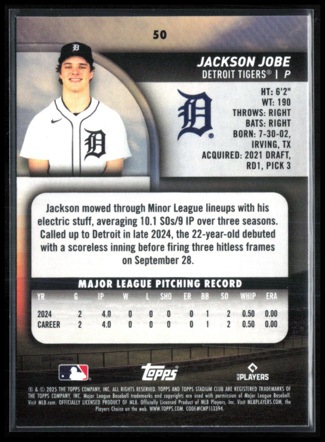 Jackson Jobe RC