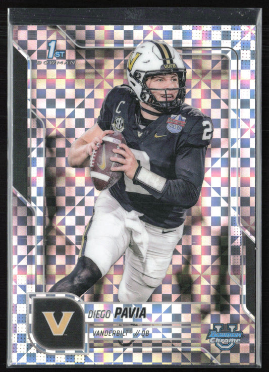 Diego Pavia 1st Bowman X-Fractor