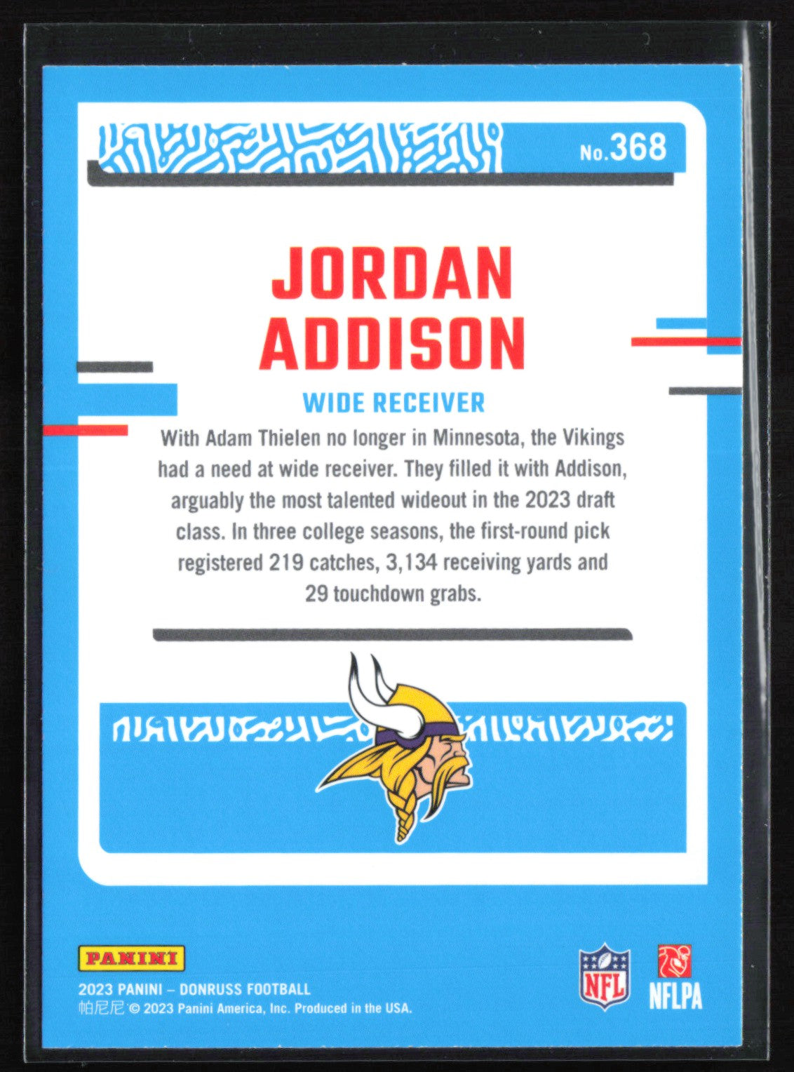 Jordan Addison RC