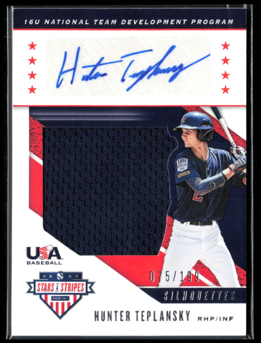 Hunter Teplansky Jumbo Patch Auto /199
