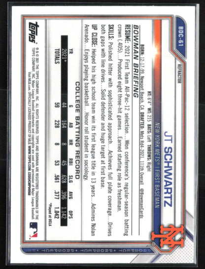 JT Schwartz 1st Bowman Refractor
