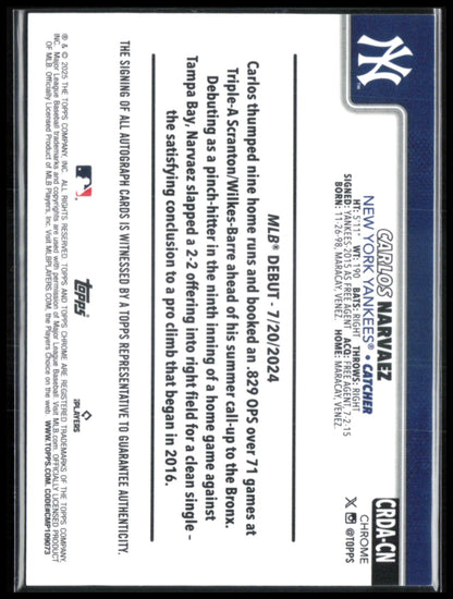 Carlos Narvaez RC Auto Gold Wave /50