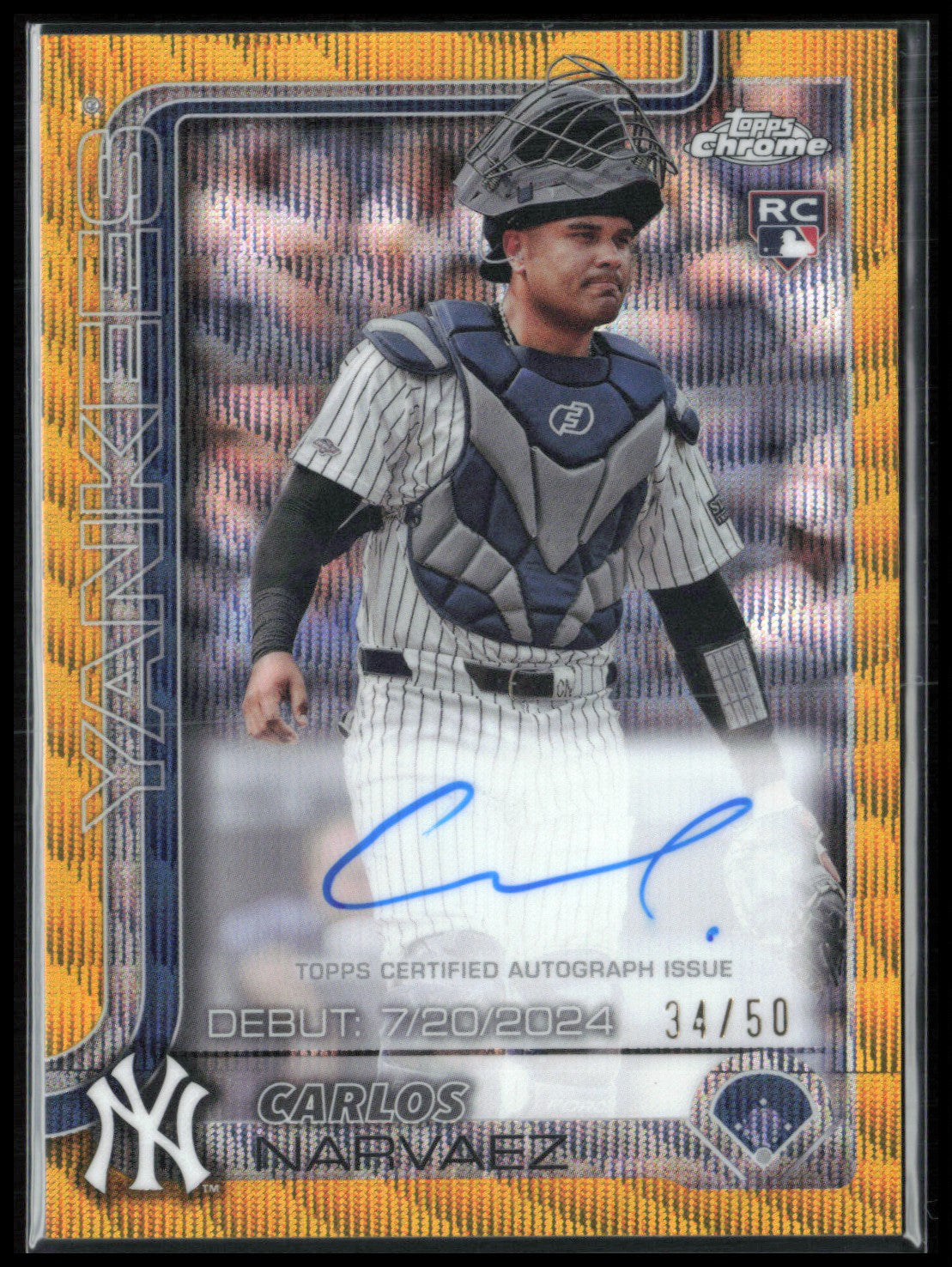 Carlos Narvaez RC Auto Gold Wave /50