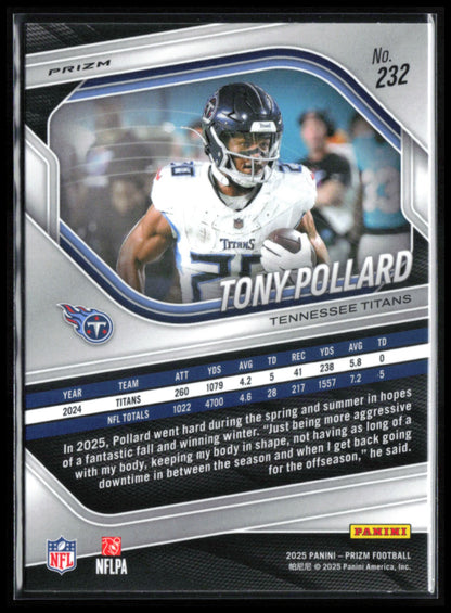 Tony Pollard Pink