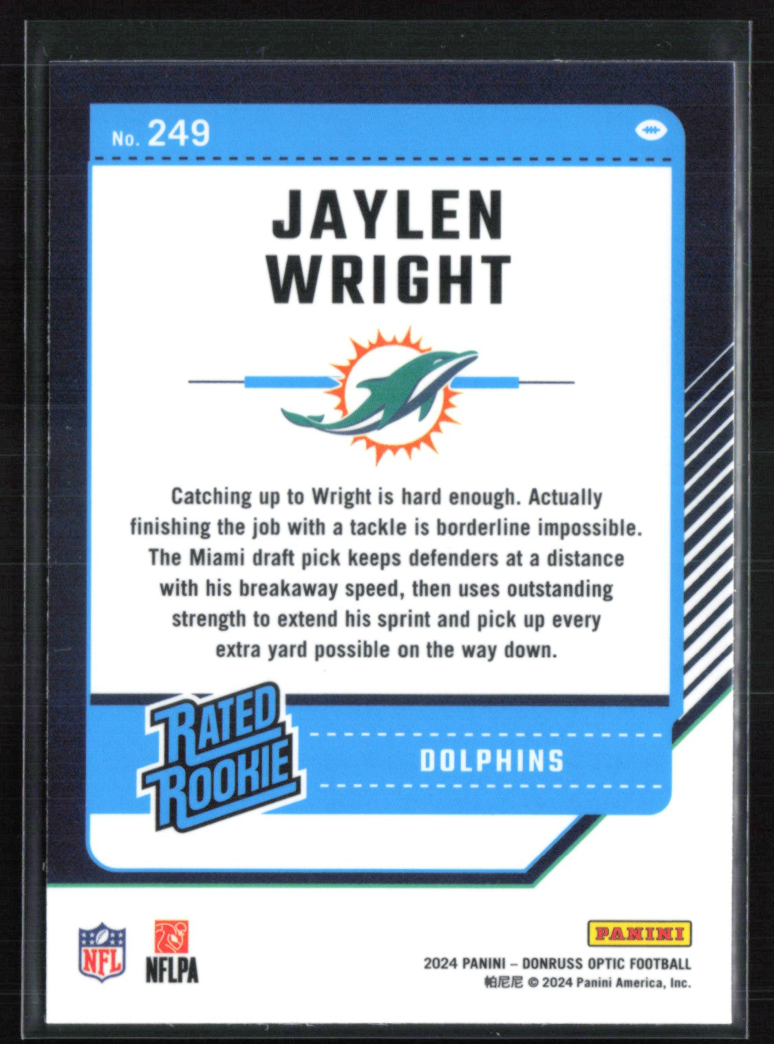 Jaylen Wright RC Optic
